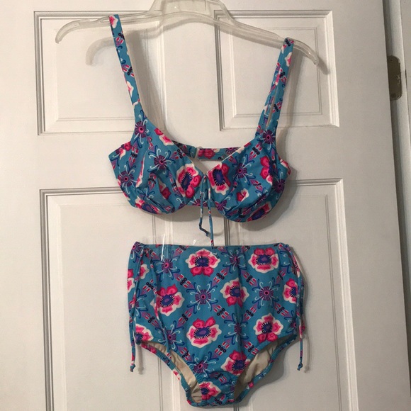 Bali Other - 🌺VINTAGE Bali Floral High Waisted Bikini